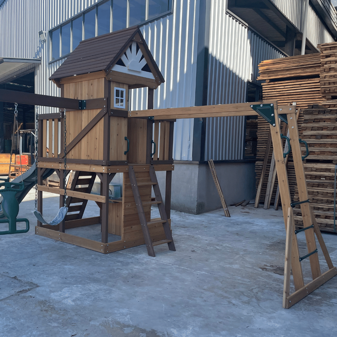 DYNAMIC SPORTS ARABIAN IBEX WOODEN SWING SET
