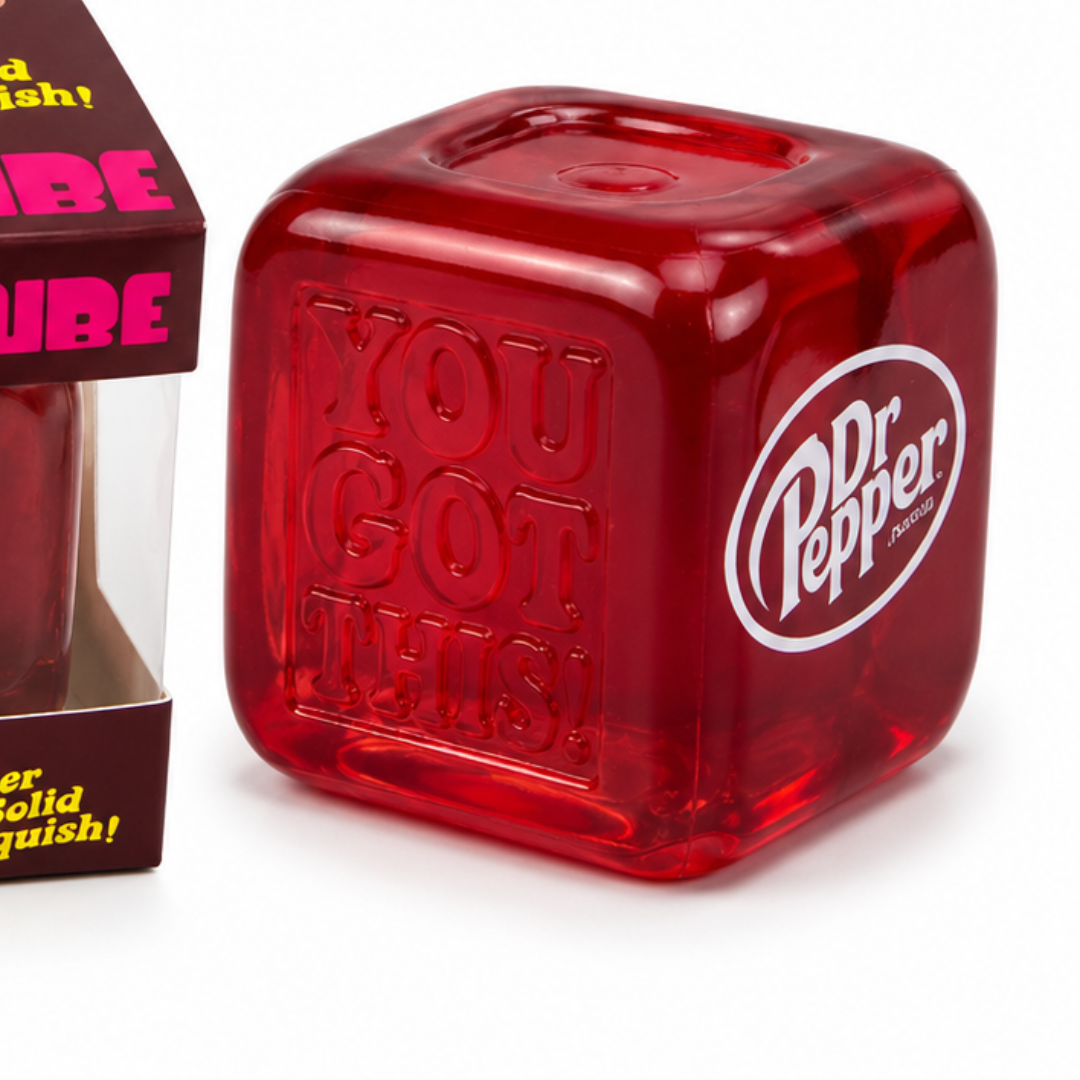 Nee doh ice cube Squishy Red