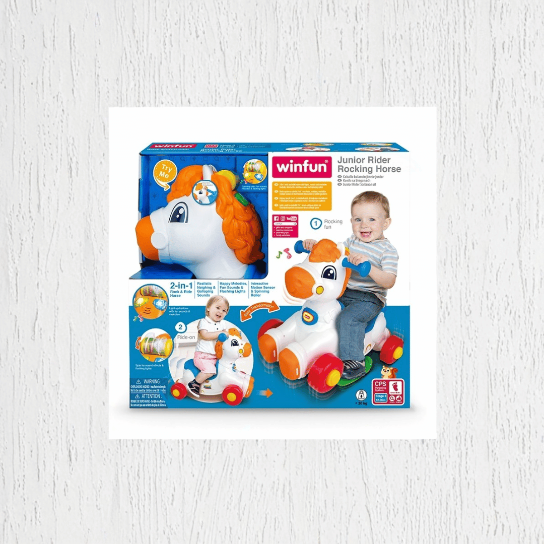 WINFUN JUNIOR RIDER ROCKIN HORSE