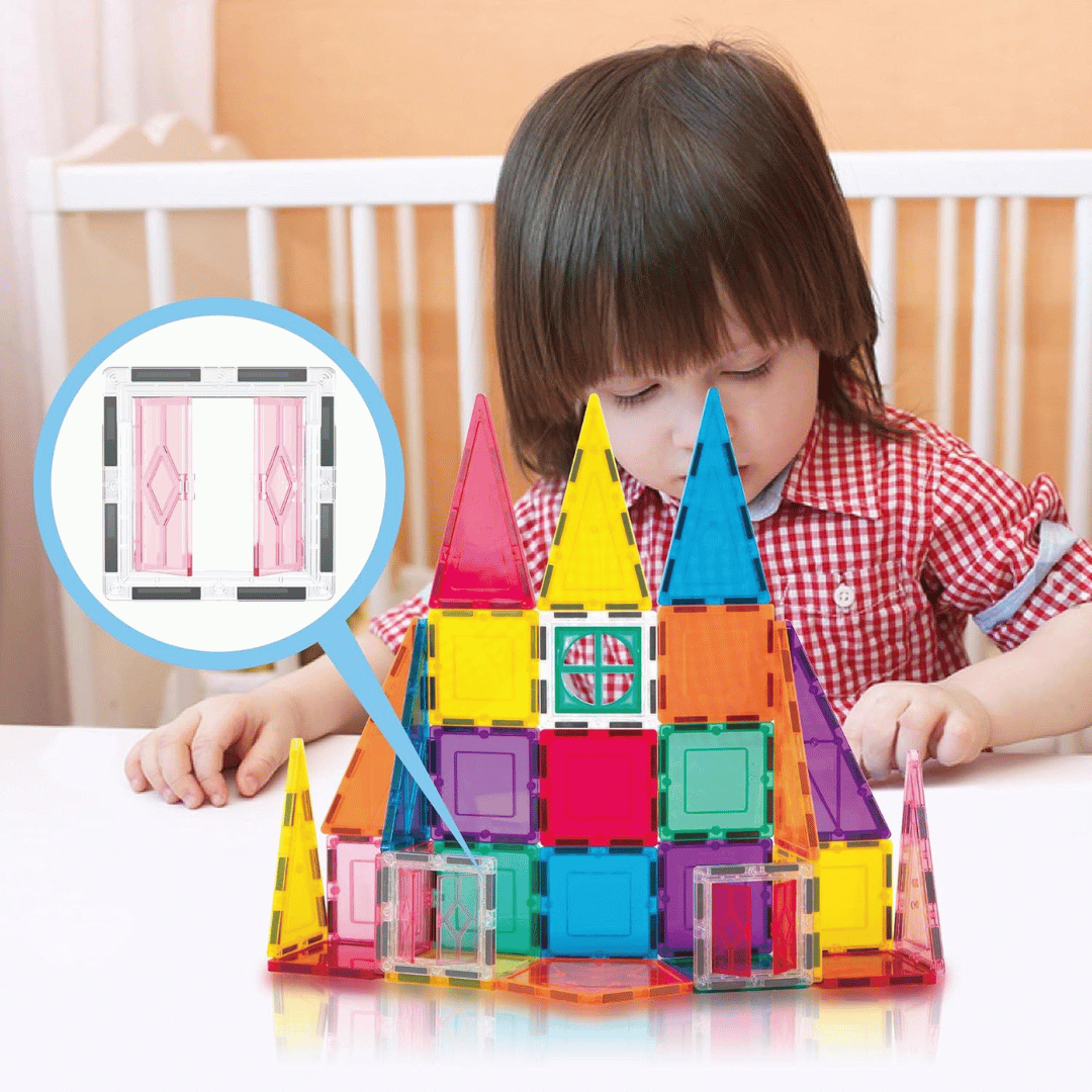 PICASSO MAGNETIC TILES ROCKET SHIP 36PCS