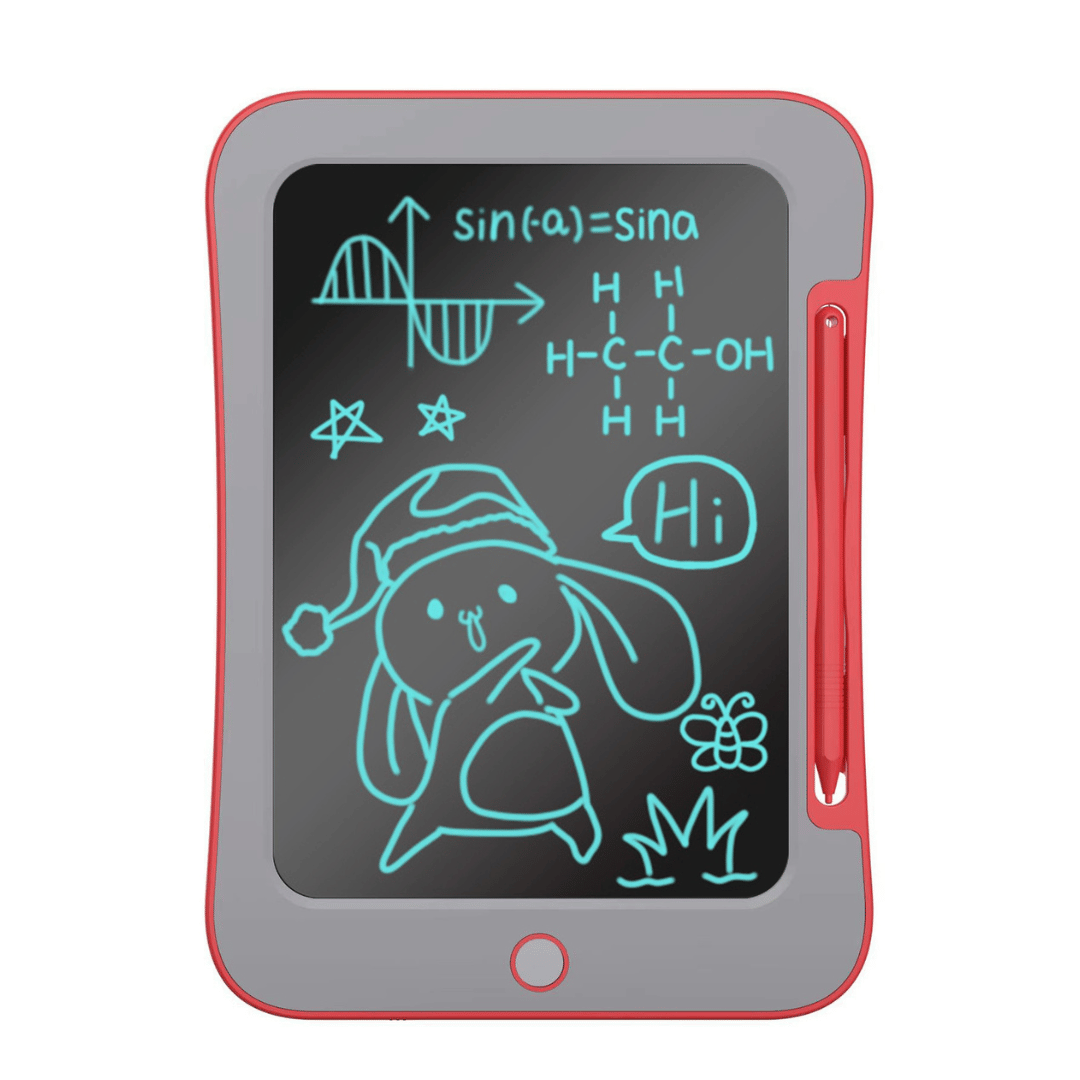 Red Gray cap 10.5 inch LCD monochrome sketchpad