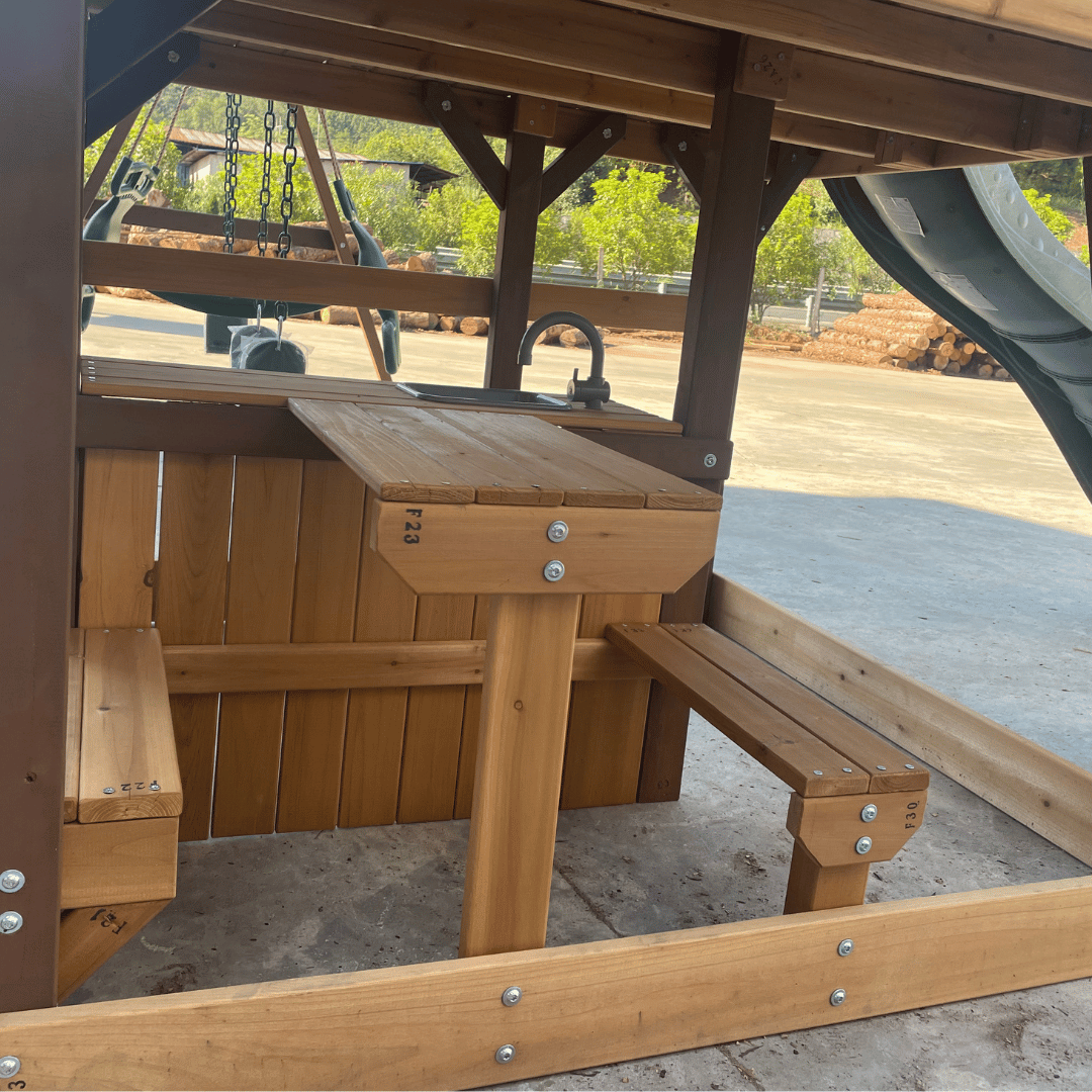 DYNAMIC SPORTS ARABIAN IBEX WOODEN SWING SET
