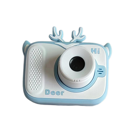 Childrens camera Kids camera 12MP - HD 1920*1080P-WHITE