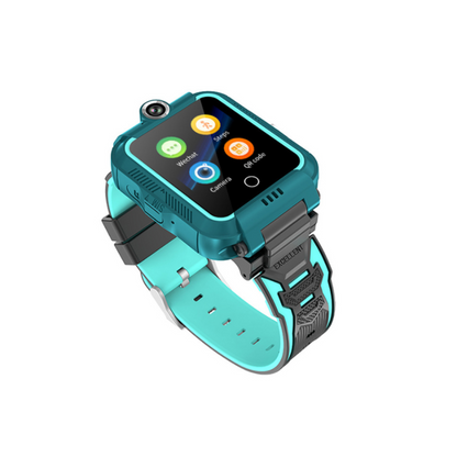XO Kids Smart Watch 4G VEDIO CALL with Camera - GREEN - ybrid Smart WatchPhone; GPS; Tracking, 4G; video call; MP3 Player; Wireless Audio, SOS