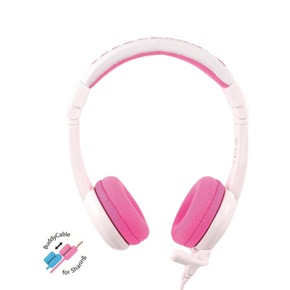 BUDDYPHONES - SCHOOL - PINK