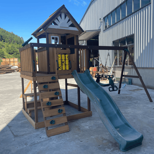 DYNAMIC SPORTS ARABIAN IBEX WOODEN SWING SET