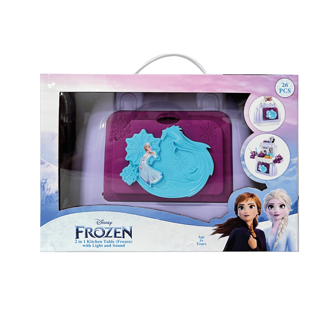 FROZEN KITCHEN TABLE SET 2IN1 L/S