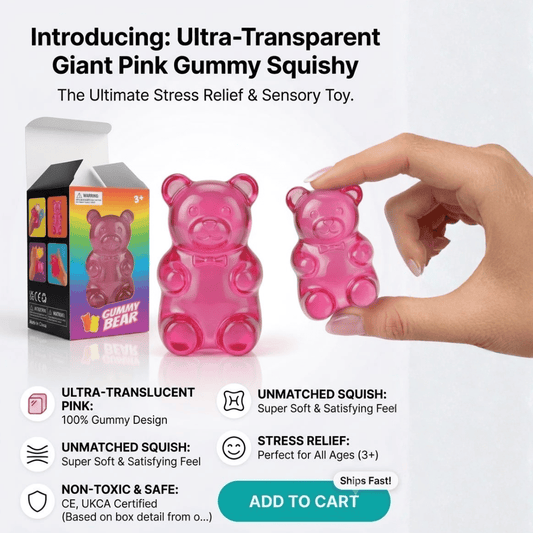 Sparkling Gummy Bear Bath Joy – Turn Bath Time into Pure Magic!