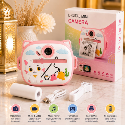 Kids Click-Clack Digital Camera pink