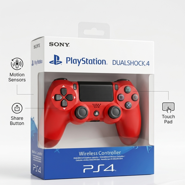 PS4 JOYSTICK RED