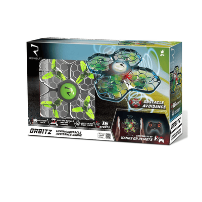 REVOLT -4-CHANNEL AUTO HOVER & AUTO OBSTACLE AVOIDANCE RC DRONE-BLACK