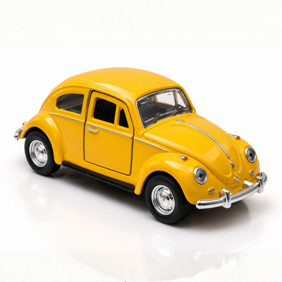 RC Car 1:38 Scale Die-Cast Metal car Yellow