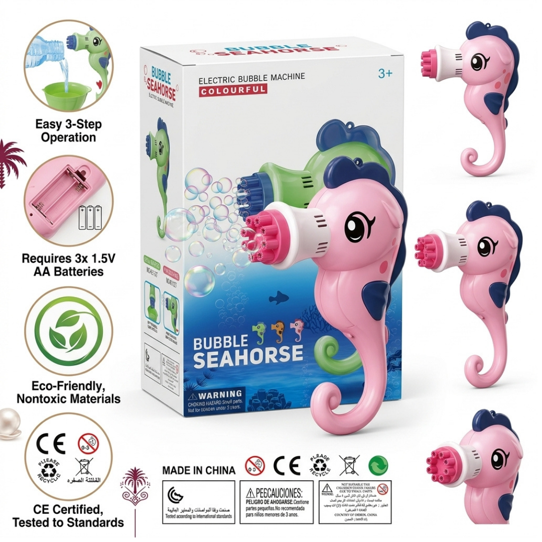 Electric Bubble Machine seahourse