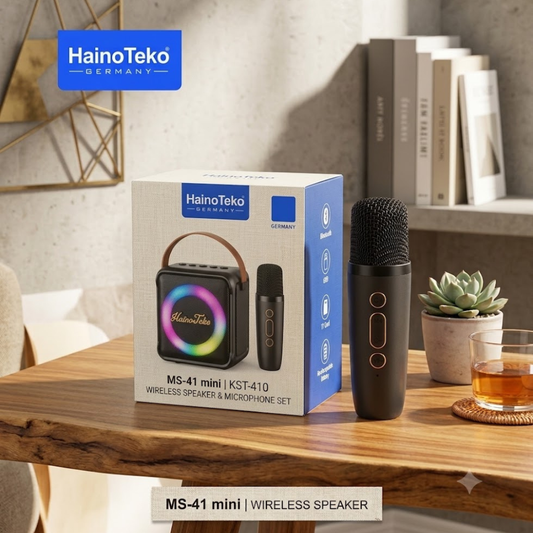 Haino Teko MS-41 mini Wireless Speaker with Microphone Set