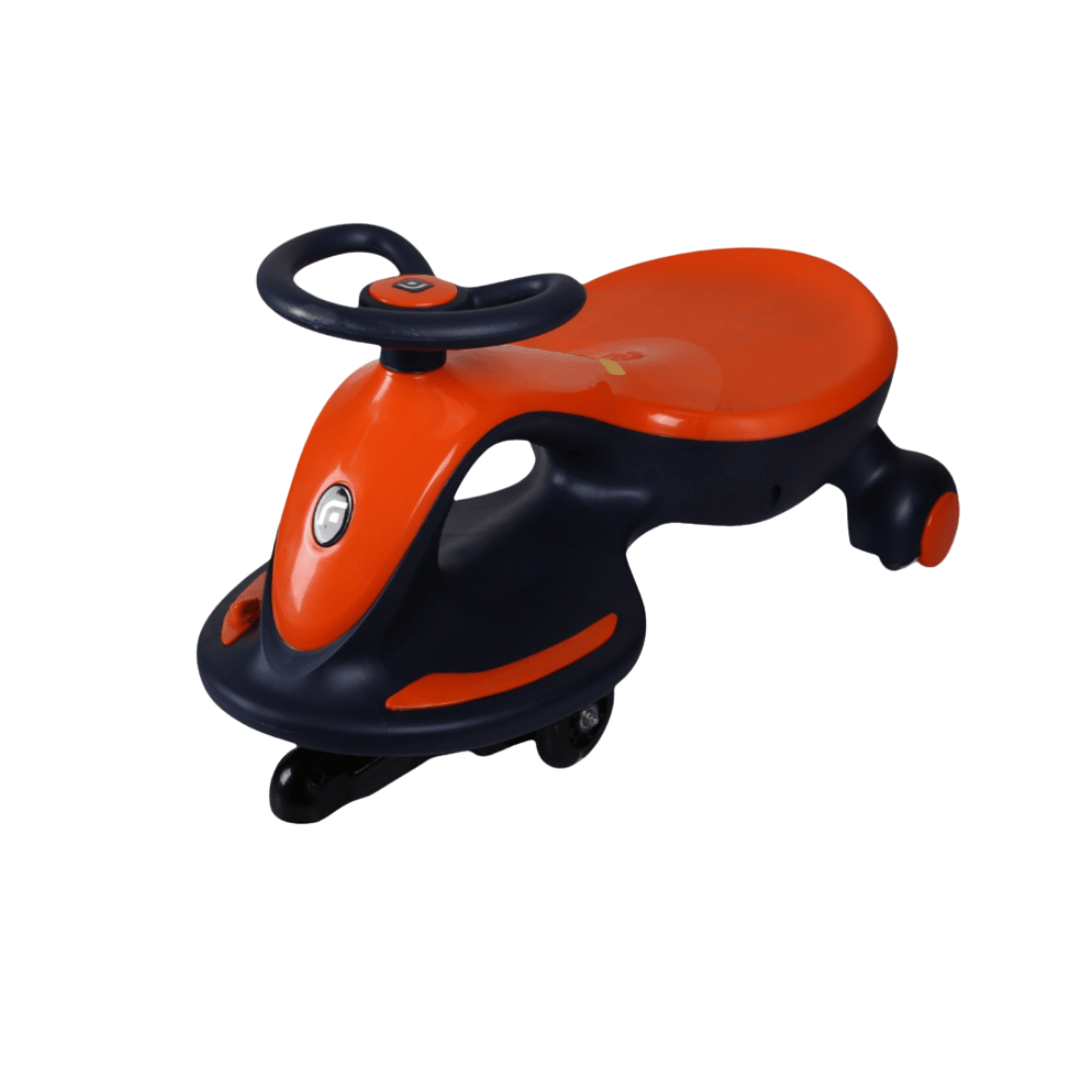 RIDE ON ELECTRIC SWING CAR ORANGE+BLUE