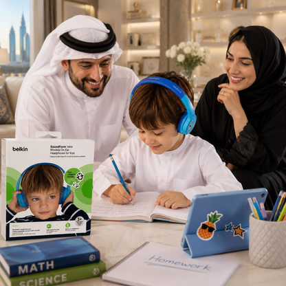 Belkin SoundForm™ Mini Wireless Headphones for Kids Blue