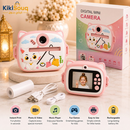Kids Click-Clack Digital Camera pink