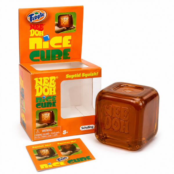 Nee doh ice cube Squishy Orange