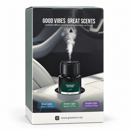 PEREMIUM GREEN LION CAR FRAGRANCE DIFFUSER