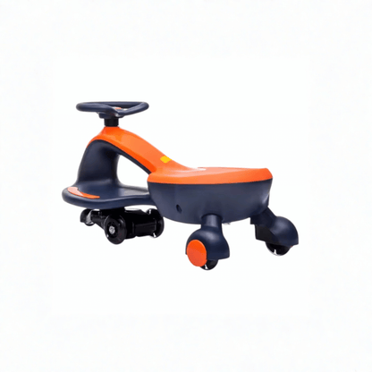 RIDE ON ELECTRIC SWING CAR ORANGE+BLUE