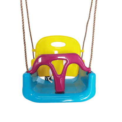 DYNAMIC SPORTS GROWING GIRAFFE ADJUSTABLE WOODEN SWING SET