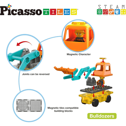 PICASSO MAGNETIC CAR BASE 2IN1 16PCS