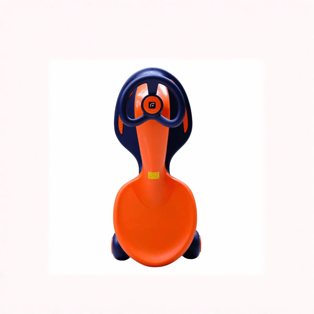 RIDE ON ELECTRIC SWING CAR ORANGE+BLUE