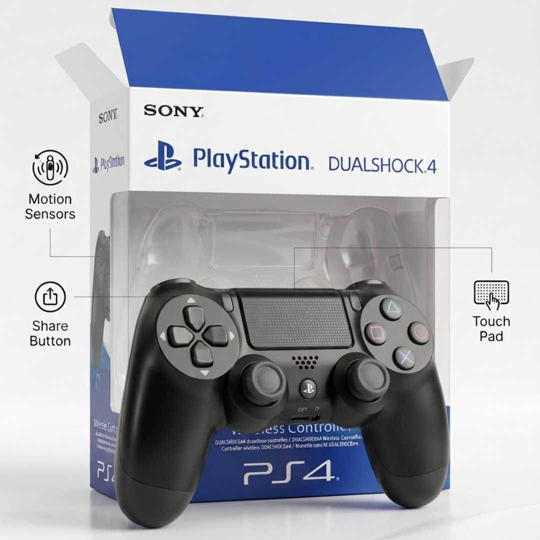 PS4 JOYSTICK BLACK
