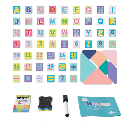 Drawing Board with Tangram Puzzle