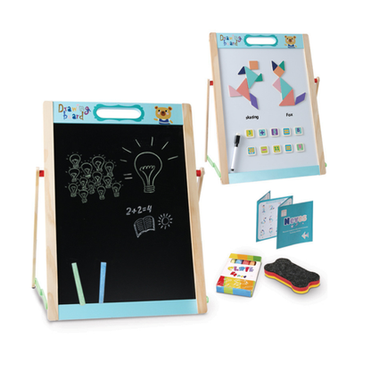 Drawing Board with Tangram Puzzle