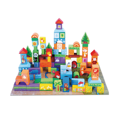 Beilaluna Town Building Blocks ABC