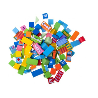 Beilaluna Town Building Blocks ABC