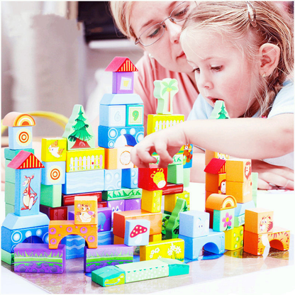Beilaluna Town Building Blocks ABC