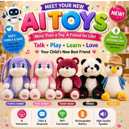 AI Purple Rabbit🐰💜- Smart Talking Companion