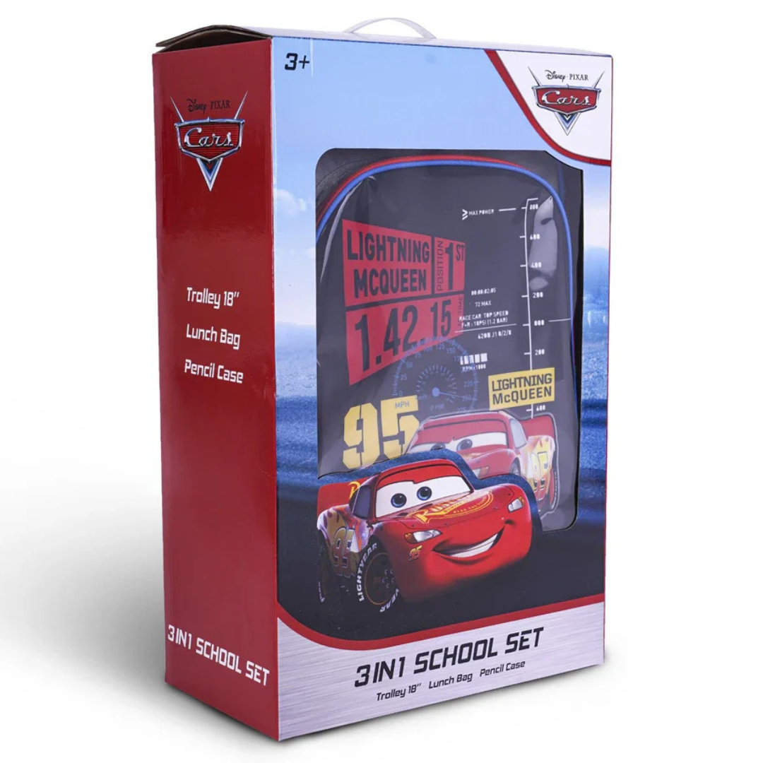 Disney Pixar Cars 3-in-1 School Set