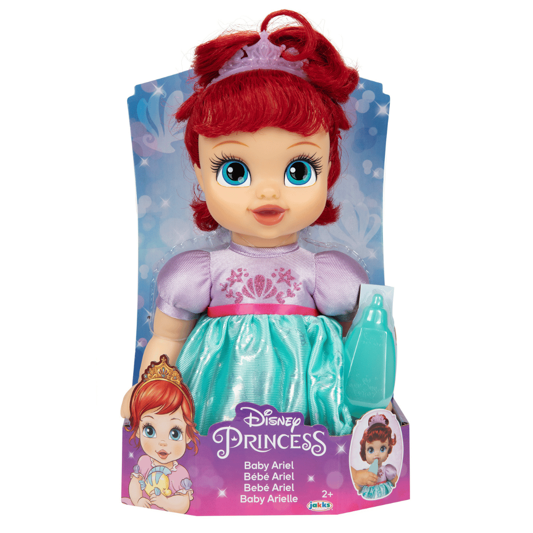 DPRINCESS DELUXE  BABY DOLL 12IN