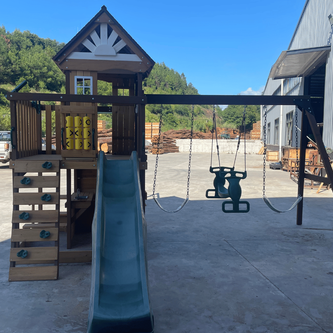 DYNAMIC SPORTS ARABIAN IBEX WOODEN SWING SET