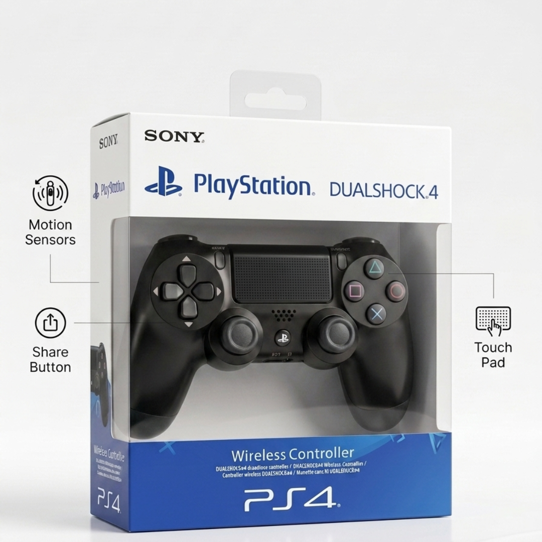 PS4 JOYSTICK BLACK