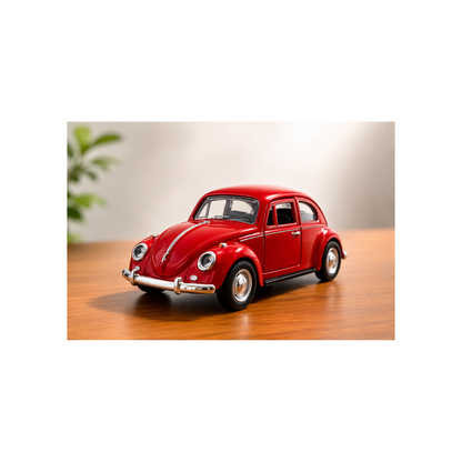 RC Car 1:38 Scale Die-Cast Metal car Red