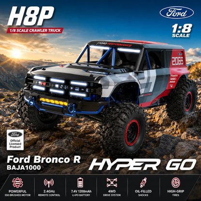 MJX Hyper GO H8P 1/8 Ford Bronco R Crawler