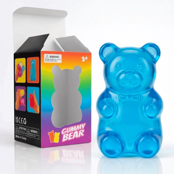 Sparkling Gummy Bear Bath Joy – Turn Bath Time into Pure Magic! blue