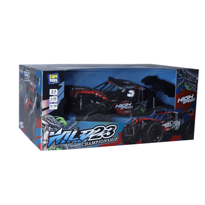 SAM TOYS - WILD 23 CHAMPIONSSHIP 1:12 RC CAR (2.4GHZ)RED