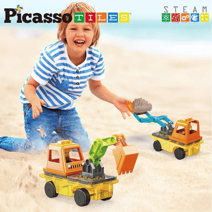 PICASSO MAGNETIC CAR BASE 2IN1 16PCS