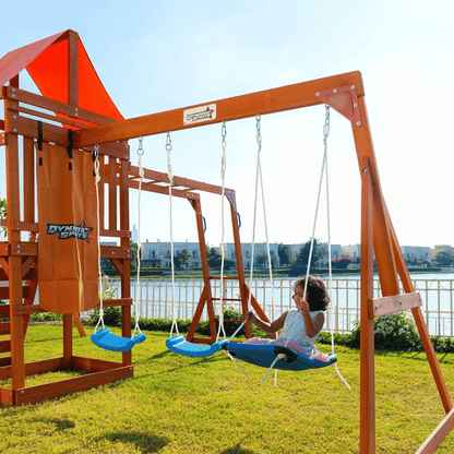 DYNAMIC SPORTS OLYMPIA WOODEN  SWINGSET