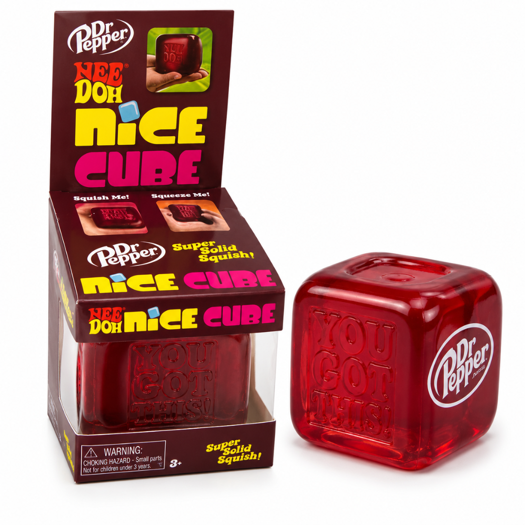 Nee doh ice cube Squishy Red
