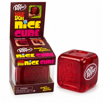 Nee doh ice cube Squishy Red