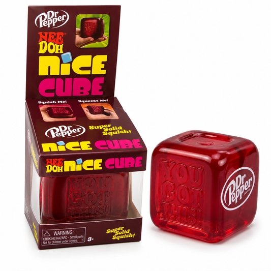 Nee doh ice cube Squishy Red