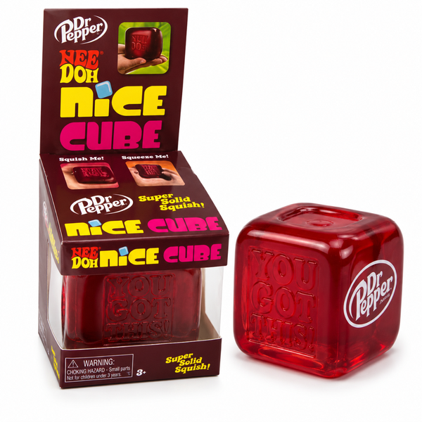 Nee doh ice cube Squishy Red