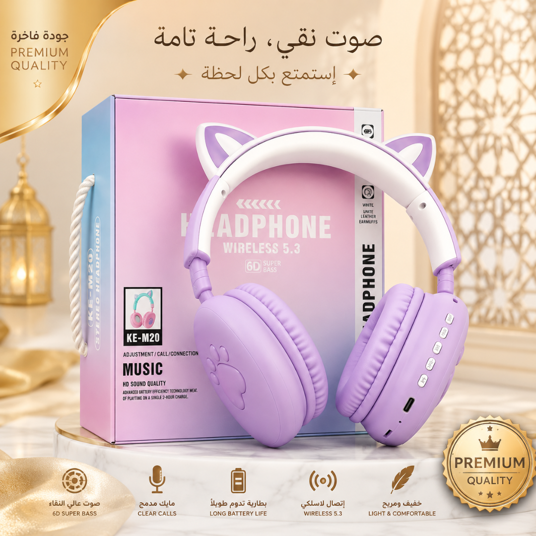 Kids Wireless HD headphone KE-M20