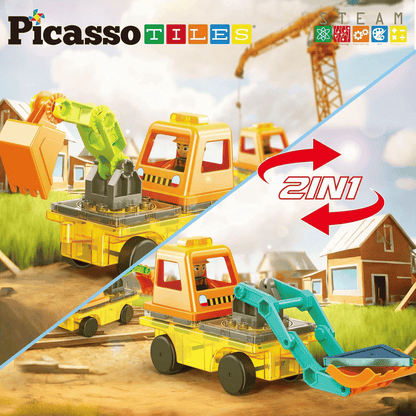 PICASSO MAGNETIC CAR BASE 2IN1 16PCS
